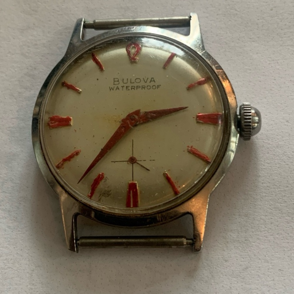 Bulova Silver Watch Mechanism